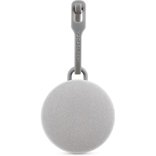 Yogasleep Hushh 2 Portable Sound Machine for Baby & Kids, New Reinforced Clip, Backlit Buttons, Night Light, 6 Soothing Natural Sounds, Easy to Use Timer, Volume Control, Toddler Lock, Noise Canceling