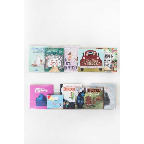 PEEKABOO SHELF - Clear Acrylic Bookshelf (set of 2)