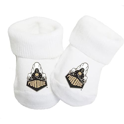 Purdue University Boilermakers Baby Toe Bootie Socks 0-9 Months