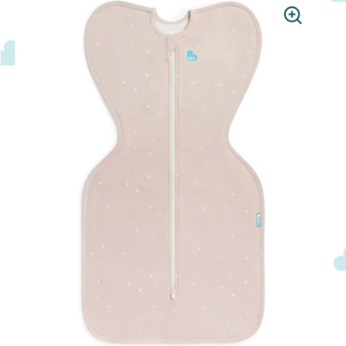 Swaddle Up™ 1.0 TOG Cotton Powder Pink Twinkle