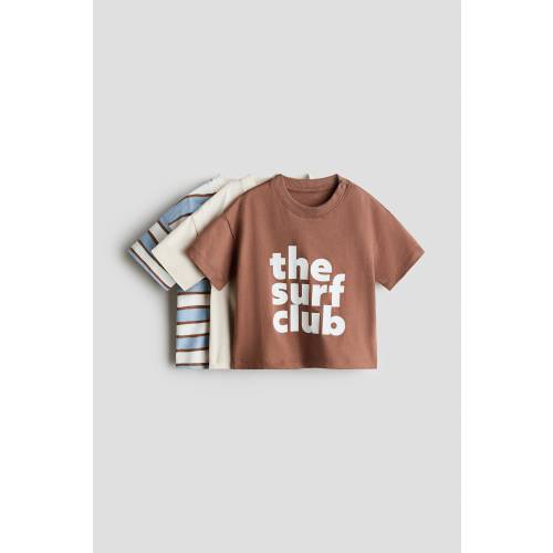 3-PACK COTTON T-SHIRTS