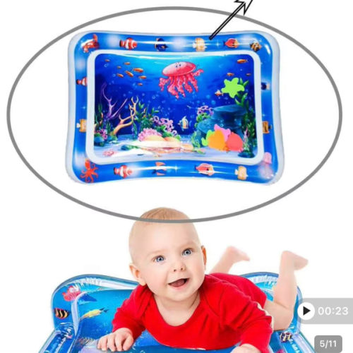 1PC Baby Water Pad Crawling Training Pat Baby Inflatable Pat Water Mat Climbing Mat, Thickened Children's Water Pat Cushion | SHEIN USA