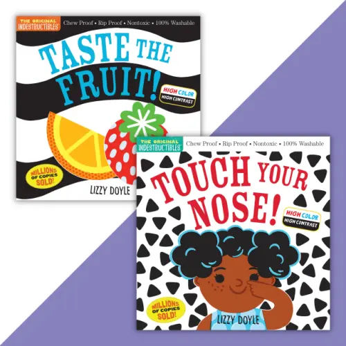 Indestructibles High Contrast High Color 2-book set by Amy Pixton & Workman Publishing | Hachette Book Group