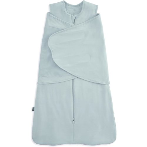 HALO SleepSack SuperSoft Swaddle, Cozy Bamboo Viscose, 3-Way Adjustable Swaddle, 2 Way Zipper, 2 TOG