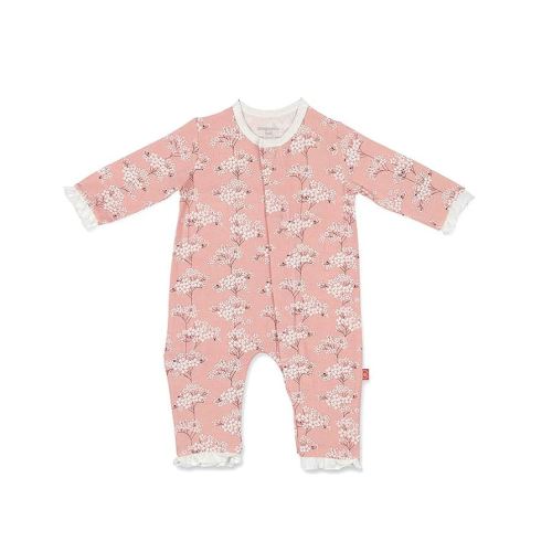 Magnetic Me Easy-Close Modal Coverall Jumpsuit Cherry Blossom 0-3 Months