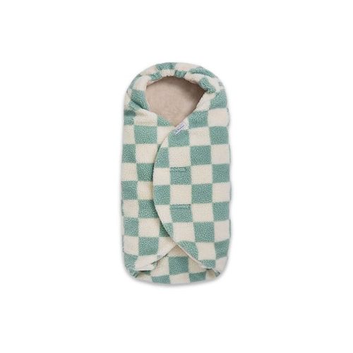 7AM Baby Car Seat Blanket - (Print Checkers Mirage, 0-6M)