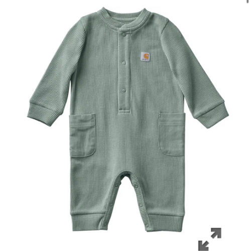Kids' Long Sleeve Thermal Henley Coverall (Baby) | Carhartt
