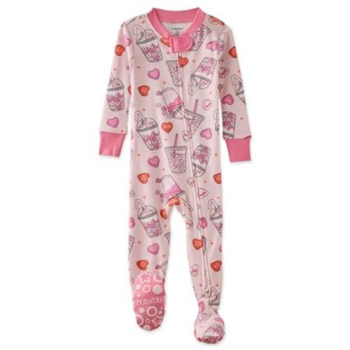 Butterblu CRUZ Snug Fit Footed Baby Girls Pajamas Forever Sweet 24M