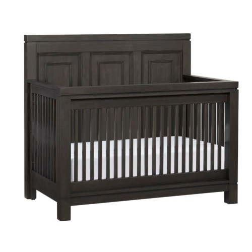 Soho Baby Manchester 4-in-1 Convertible Crib, Black Iron, GreenGuard Gold Certified