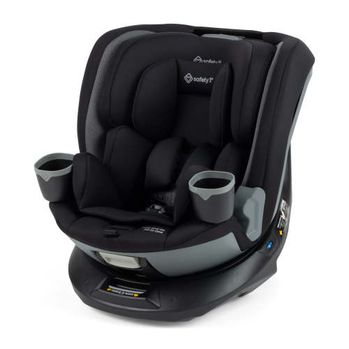Safety 1ˢᵗ® Turn and Go 360° Rotating All-in-One Infant & Toddler Convertible Car Seat, Black Beauty