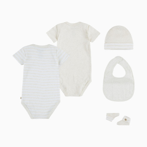 Huggies 5-Pack Gift Box Set - Oatmeal Heather, 0-6 M