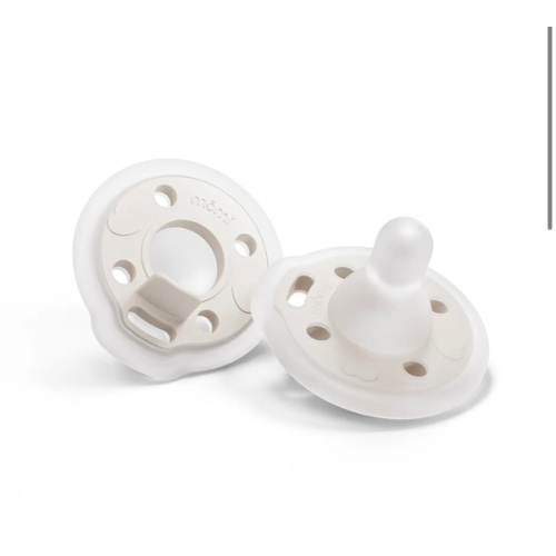 mōmi babypace pacifier 2-set - pearl