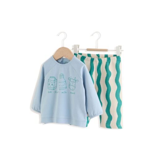 Breakfast Trio Sweatshirt & Pants Set