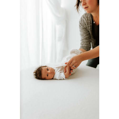 Bamboo Blend Beige Swaddle Sleep Sack – Swaddelini