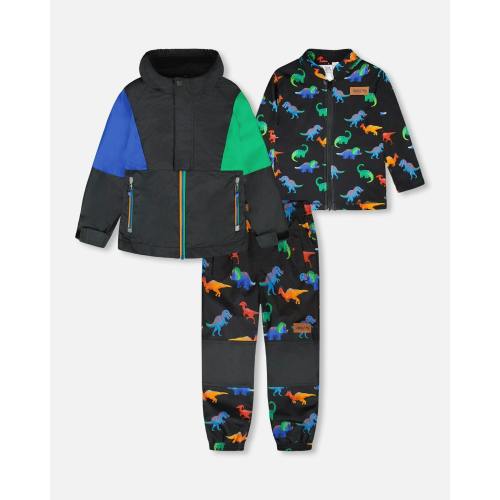 3-In-1 Two-Piece Mid-Season Outerwear Set