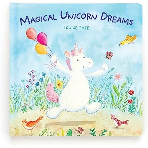 Jellycat Unicorn Dreams Book - Board Book