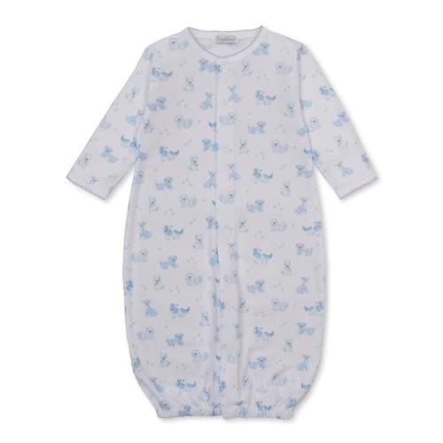 Puppy Paws Blue Convertible Gown