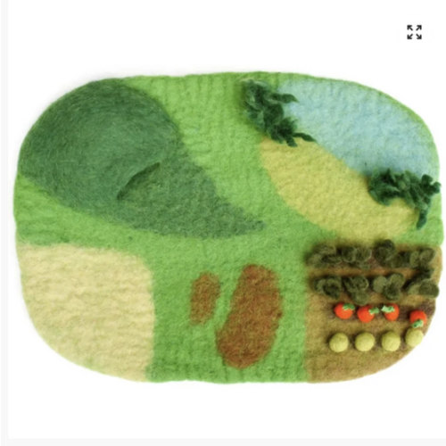 Handcrafted Farm Play Mat Playscape - Wool Felt Craft | Wholesale & Retail
