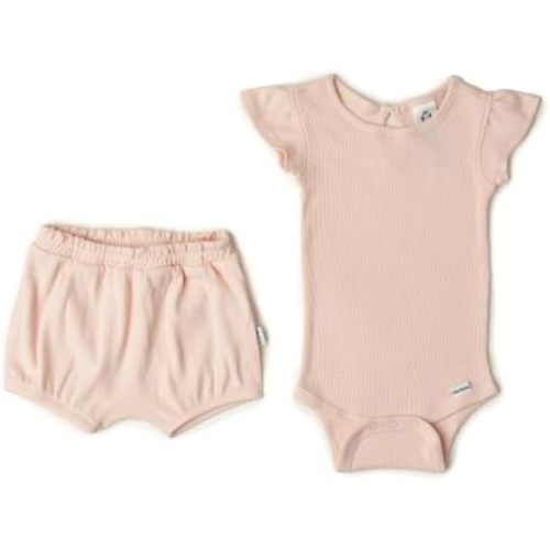 Gerber Baby Girls' Bodysuit and Shorts Set