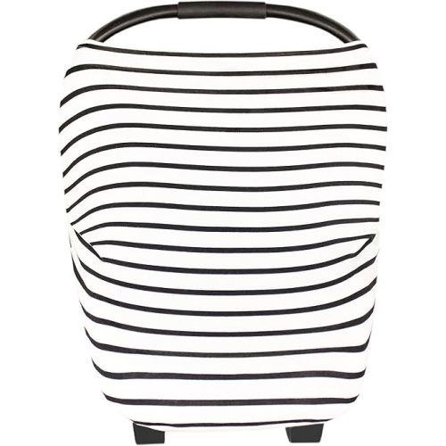 Copper Pearl Multi-Use Cover: Car Seat Covers, Nursing Cover, and Stroller Cover for Sun - Stretchy Fabric, All-Season Use, Stylish Designs, Easy Access for Moms - City