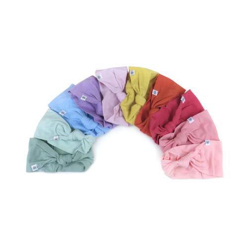 10-Pack Organic Cotton Knotted Headbands | Honest Baby Clothing