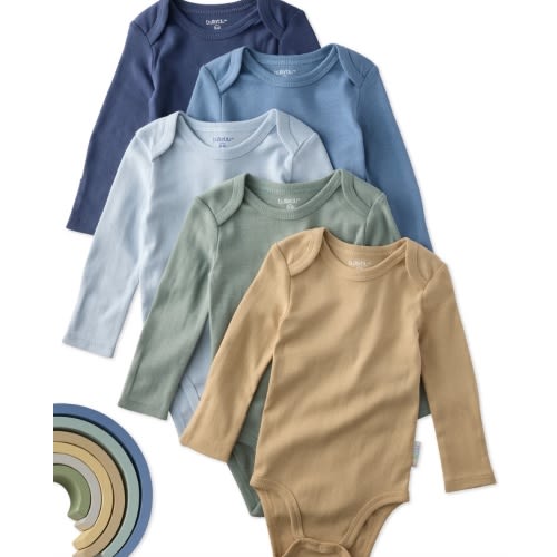 5-Pack Organic Long Sleeves