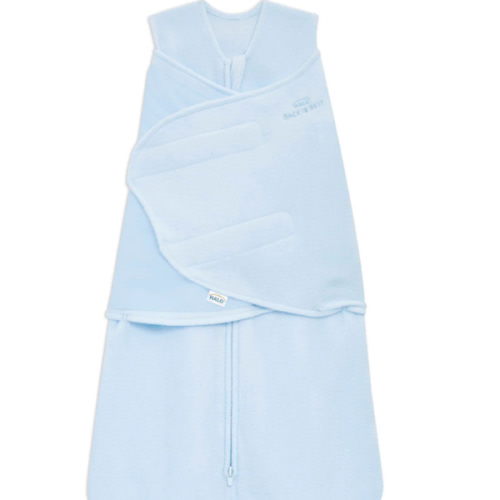 Blue Micro-Fleece Swaddle | HALO