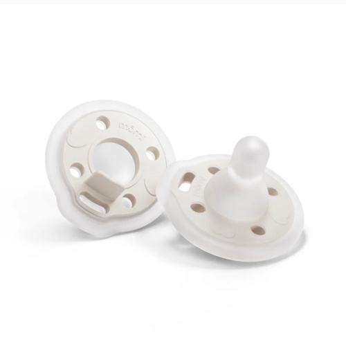 mōmi babypace pacifier 2-set - pearl