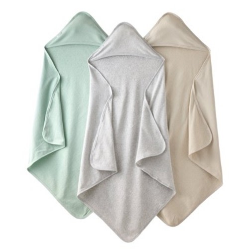 Butterblu HARPER 3-Pack Hooded Towel Seafoam One Size