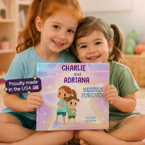Personalized Book for 2 Sisters, Custom Storybook, Gift for Sisters, Big Sister Little Sister Book, Customized Kids Gift, Gift Idea | USA