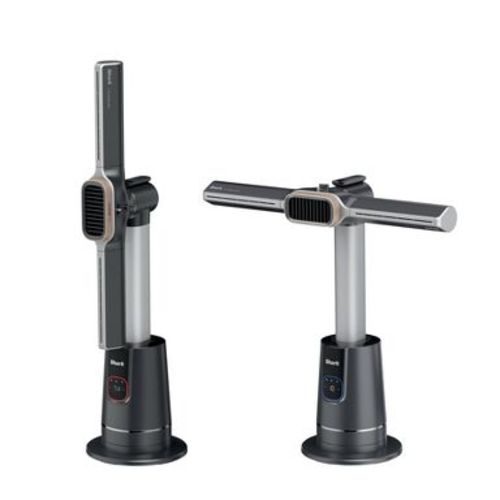 Shark TurboBlade Cool and Heat Ultra Customizable Bladeless Tower Fan and Heater Pivots Twists Oscillates TH202