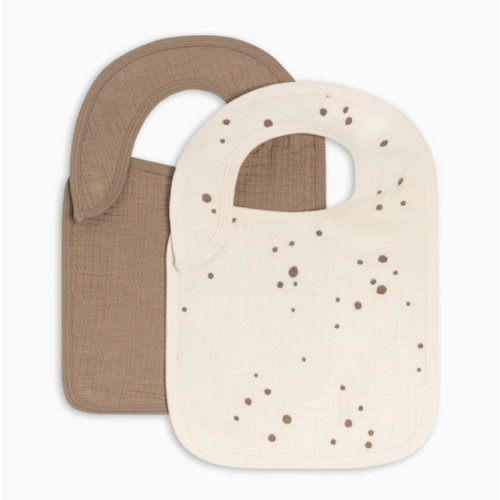 2-Pack Muslin Bibs