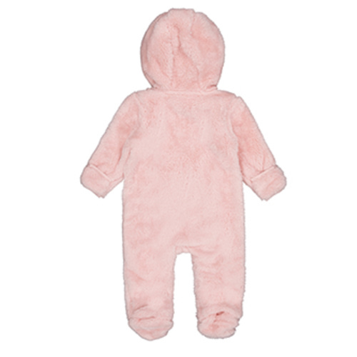 Koala Baby Girls' Fuzzy Bear Hooded Jumpsuit with Booties
