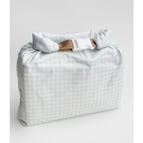 Barnyard Check Roll Top Space Saver Water Resistant Small Wet Bag Travel Storage Bag