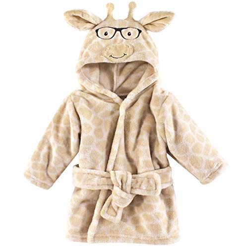 Hudson Baby Unisex Baby Plush Animal Face Bathrobe
