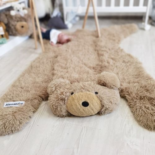 Adventure Nursery Bear Rug Woodland Baby Shower Gift - Etsy
