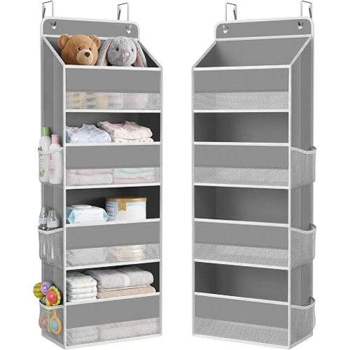 SpaceHacks 1 Pack Over The Door Organizer Hanging Storage Room Organizer