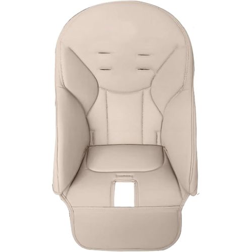 High Chair Cushion, High Chair Cover for Baby, Seat Cushion Breathable Pad, High Chair Seat Cover, PU Leather Soft Padding HighChair Covers for Siesta Zero3,Baoneo,Kosmic Jané (Beige)