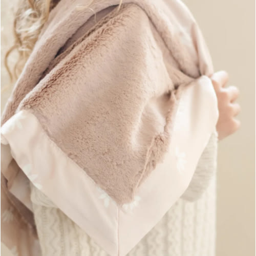 Saranoni Satin Border Receiving Blanket – Soft & Elegant Stylish