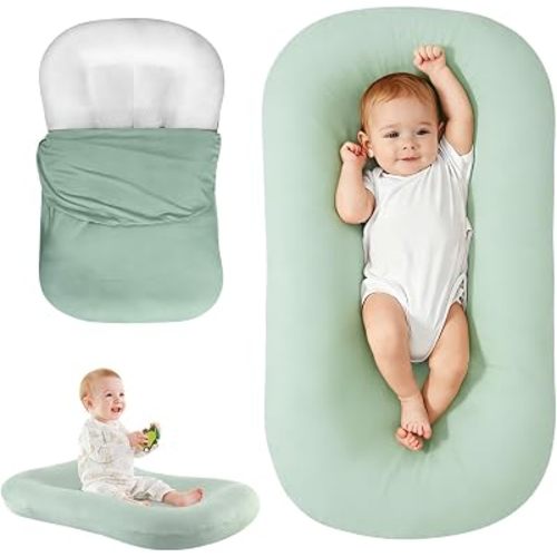 Baby Tummy Time Mat, Green