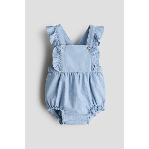 COTTON OVERALL SHORTS