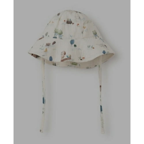 Pond Friends Organic Muslin Sunhat – Elegant Baby