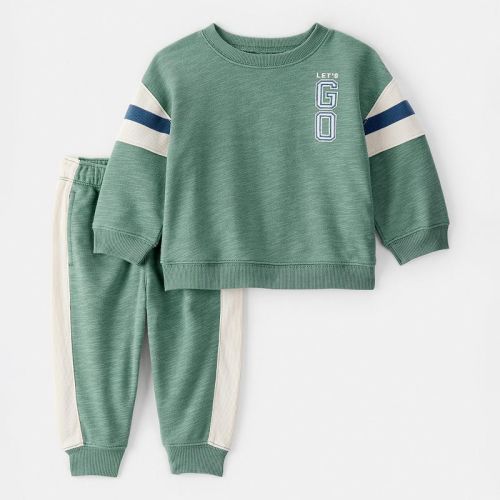 Baby Boy Carter's 2-Piece French Terry Sweatshirt & Pull-On Jogger Set