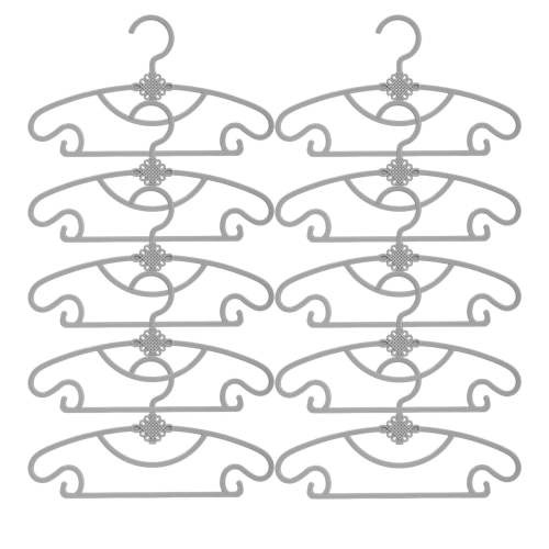 Hmsavn Organization and Storage Hangers Of Clothes For Children 10 Units Plastic Hangers Infant Hangers For Children Very Persistent Hangers For Toddlers