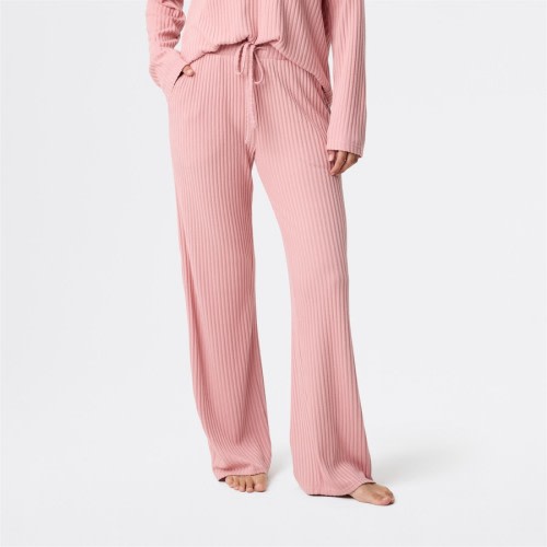 &me Women's Straight Leg Lounge Pants - Pink