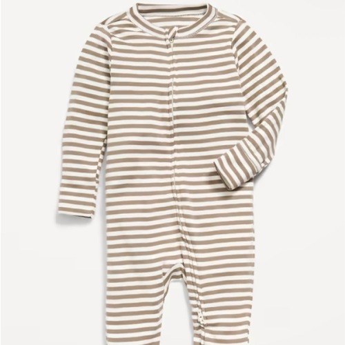 SoftMode 2-Way-Zip Sleep & Play Footed One-Piece for Baby