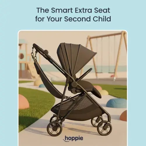 Hoppie – The Smart Extra Seat for Toddlers & Strollers