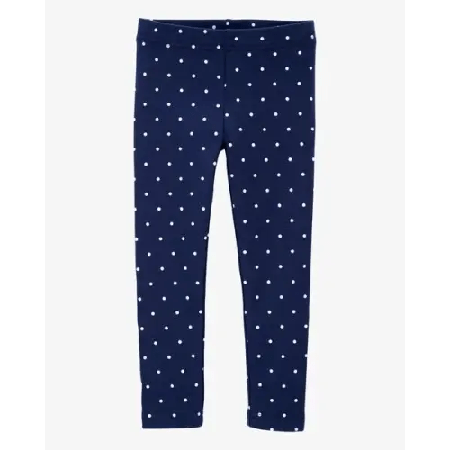 Baby Polka Dot Cotton Stretch Leggings | Carter's