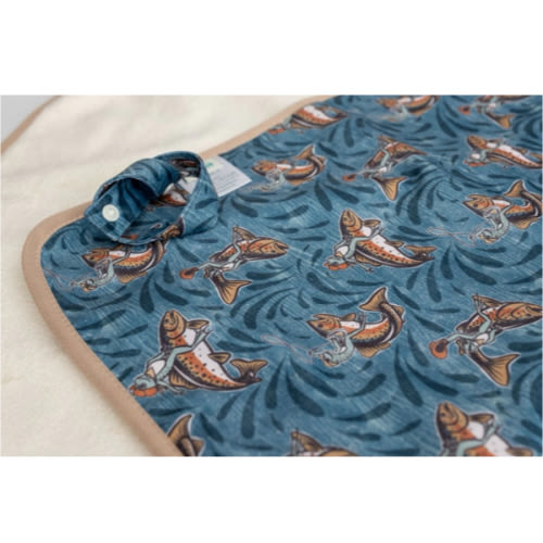 Ultra-Soft Bamboo Machine Washable and Wipeable Diaper Change Mat