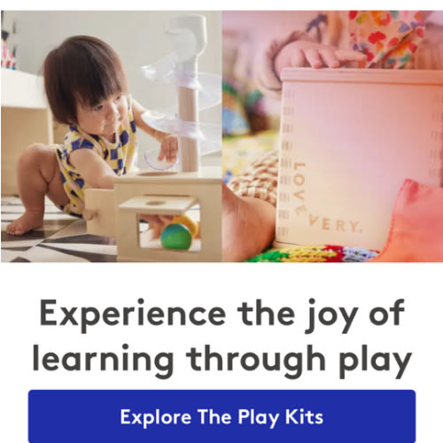 Play Kits for your baby’s first year | Toys for babies | Lovevery